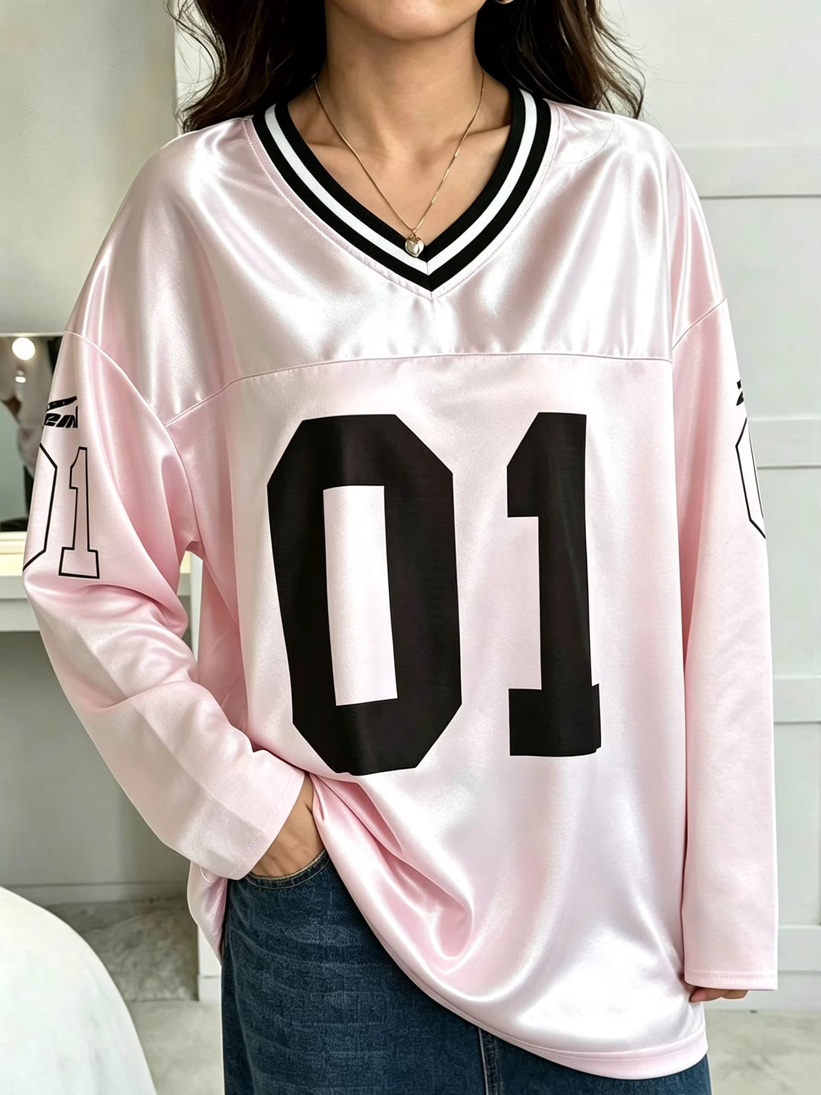 Street Fashion Guys - Men's Women Men Vintage Long Sleeve