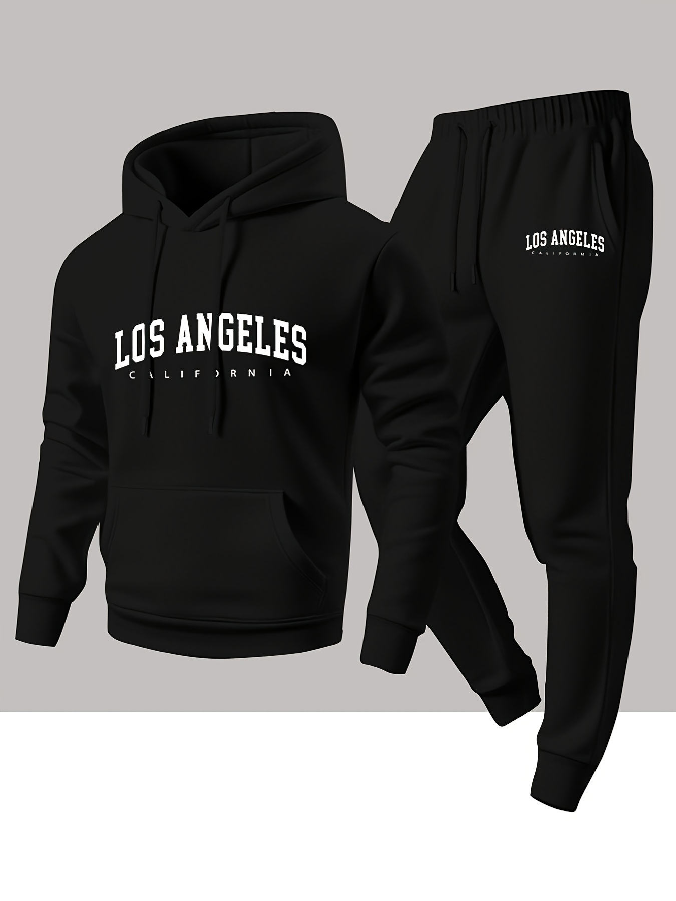 Street Fashion Guys - Men 2 Piece Tracksuit Los Angeles