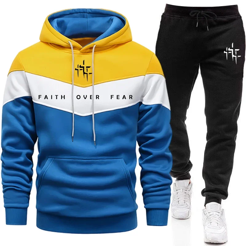 Faith Over Fear Men's Tracksui - огляд і ціна Street Fashion Guys