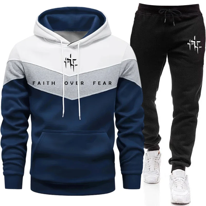 Faith Over Fear Men's Tracksui - огляд і ціна Street Fashion Guys