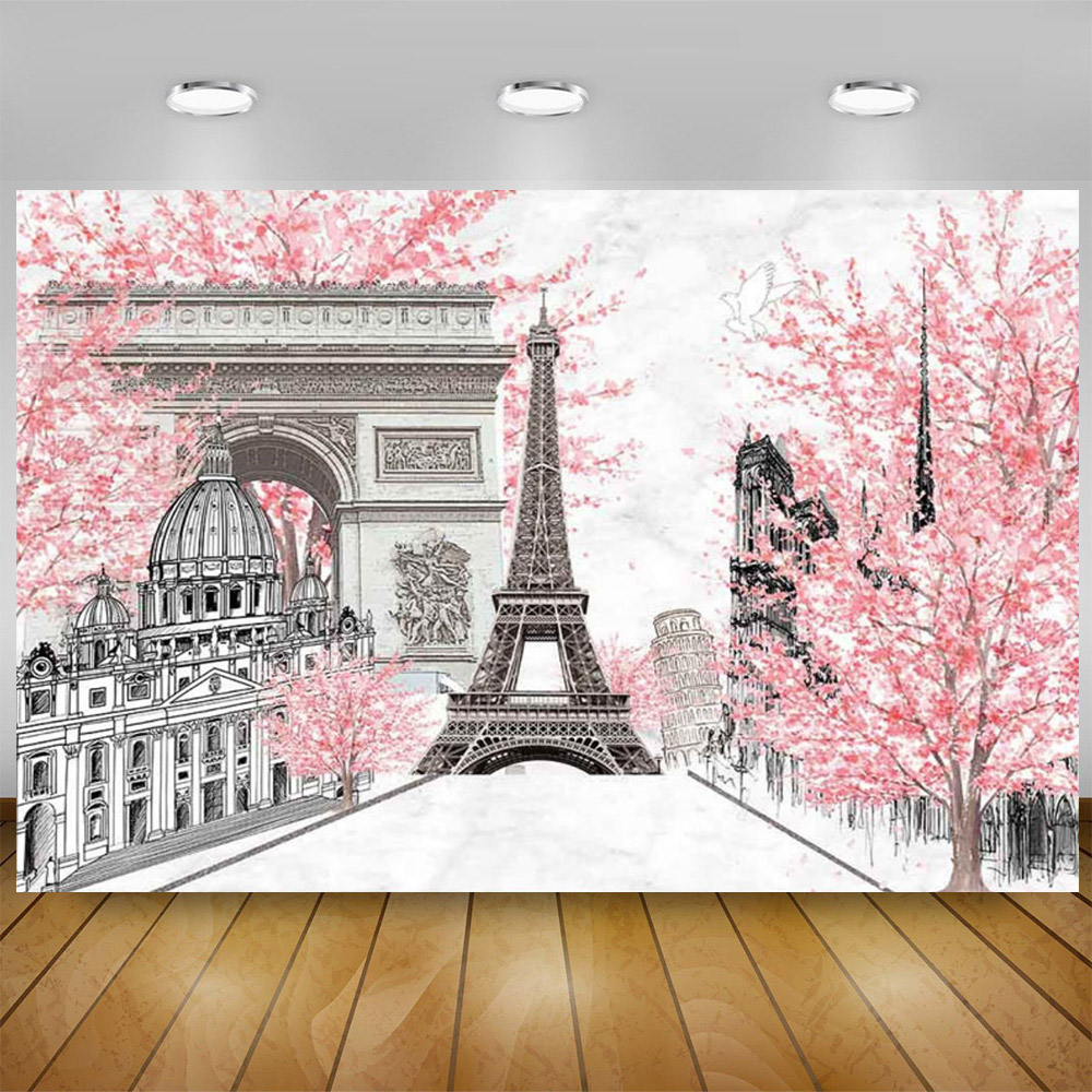 Fashion Pink Paris Eiffel Towe - огляд і ціна Street Fashion Events