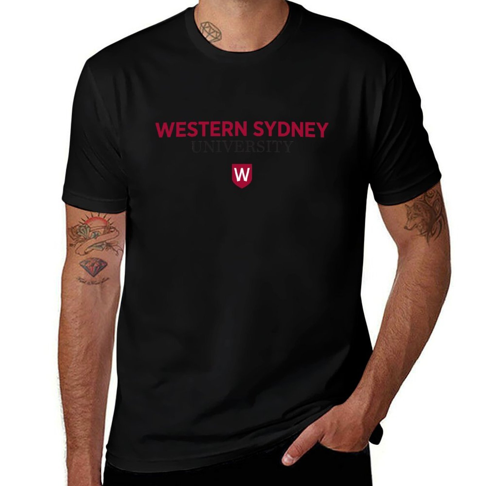 Western Sydney University T-Sh - огляд і ціна Street Fashion Sydney