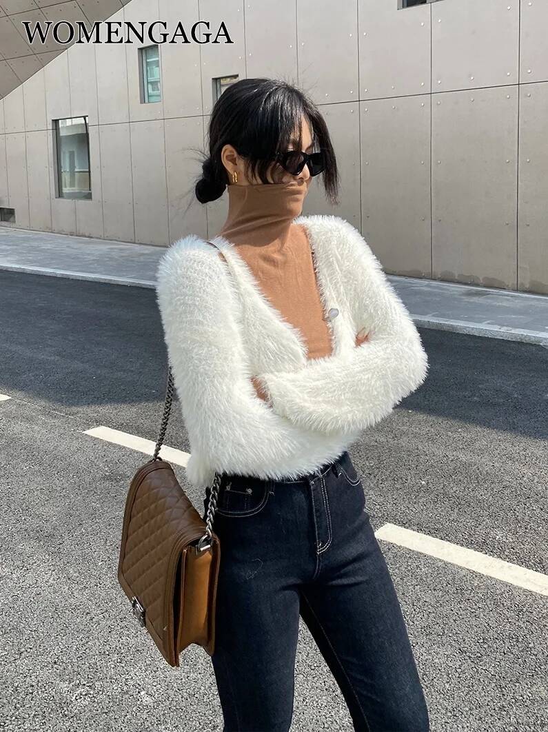 WOMENGAGA Imitating Mink Fleec - огляд і ціна Street Fashion In Japanese