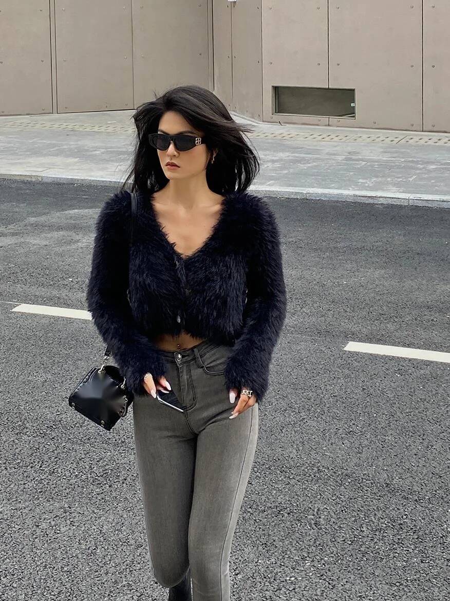 WOMENGAGA Imitating Mink Fleec - огляд і ціна Street Fashion In Japanese
