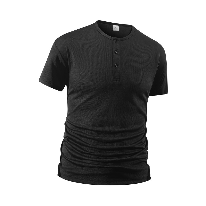 Men's Short Sleeve Henley Neck - огляд і ціна Street Fashion Guys