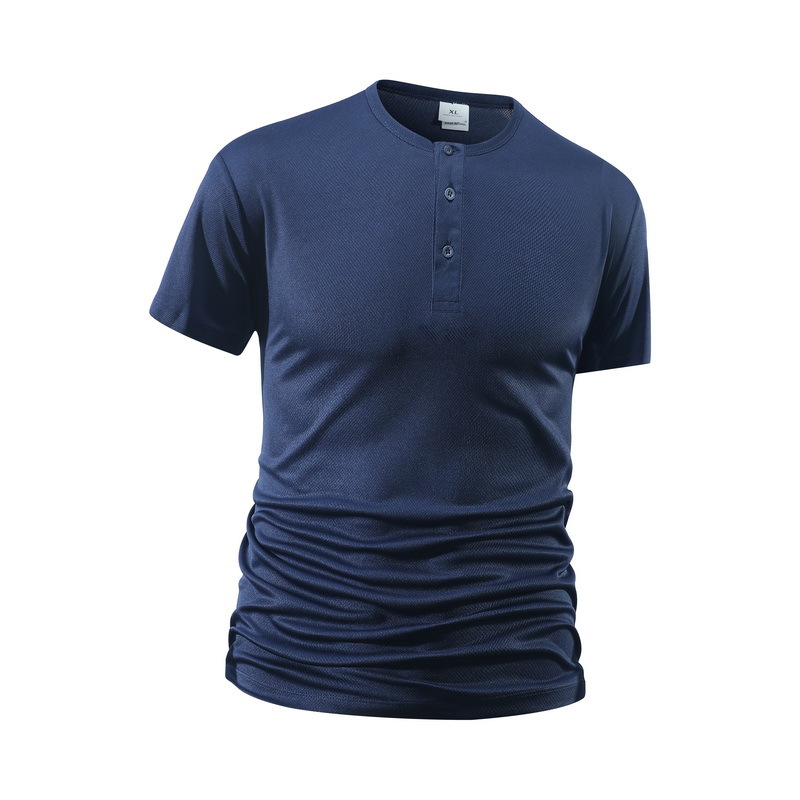 Men's Short Sleeve Henley Neck - огляд і ціна Street Fashion Guys