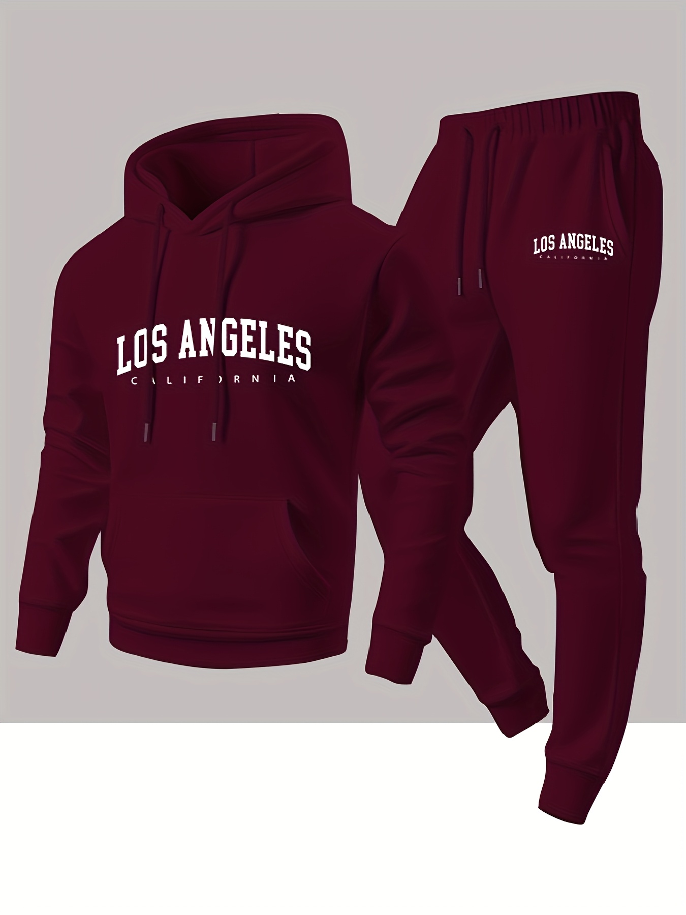 Men 2 Piece Tracksuit Los Ange - огляд і ціна Street Fashion Guys