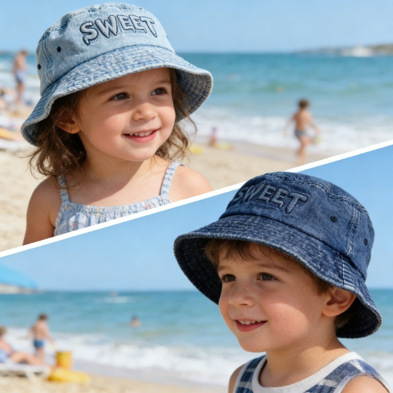 Japanese Retro Kids Bucket Hat - огляд і ціна Street Fashion In Japanese