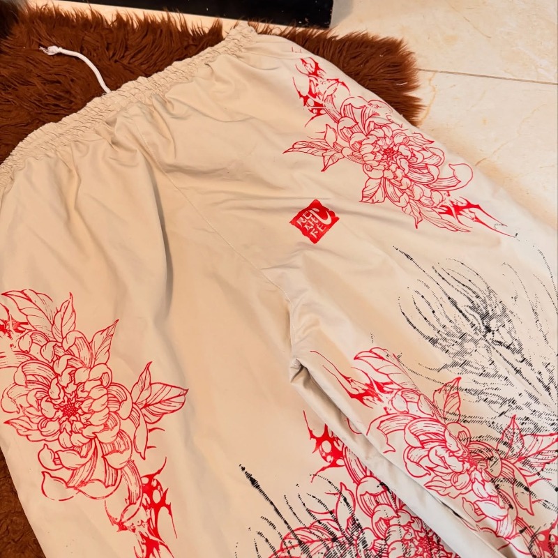 Harajuku Red Spider Lily Print - огляд і ціна Street Fashion In Japanese