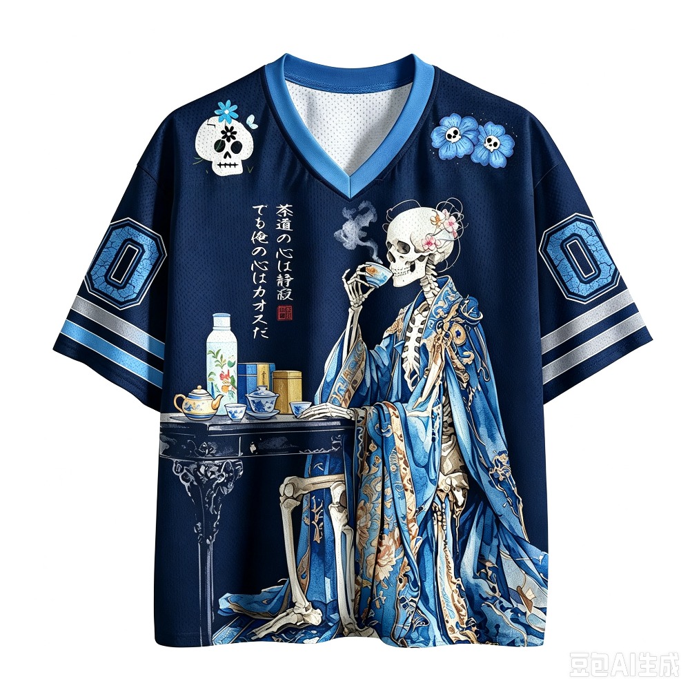Japanese-style Retro Skull Tea - огляд і ціна Street Fashion In Japanese