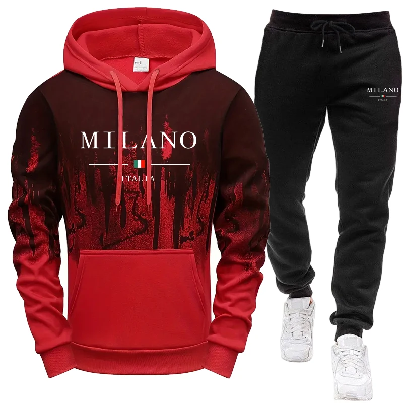 Men's Set/Hoodie/Pants Autumn  - огляд і ціна Street Fashion Guys
